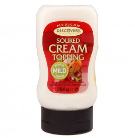 Mexican Discovery Soured Cream Topping - Mild  Bottle  280 grams